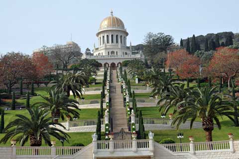 Israel Haifa, Hängende Gärten