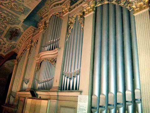 Trost-Hesse-Schönefeld-Orgel Evangelische Sankt Martini Kirche in Greußen