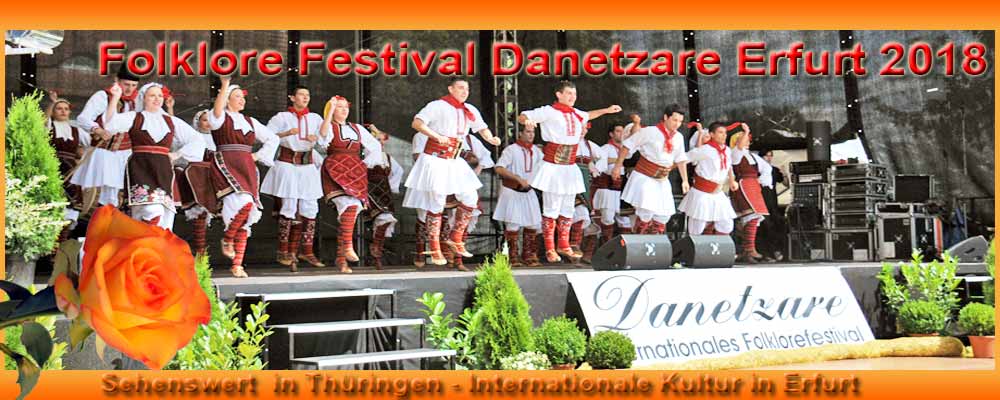 Folklorefestival Danetzare in Erfurt
