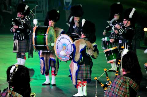 Dutch Pipes and Drums, Schottland&Niederlande