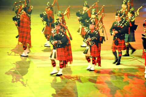 Crossed Sword Pipe Band Scotland Musikparade - Messehalle Erfurt 2018