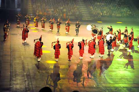 Crossed Sword Pipe Band Scotland Musikparade - Messehalle Erfurt 2018