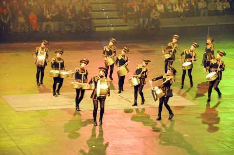 Grazy Drummers Union - Musikparade - Messehalle Erfurt 2018