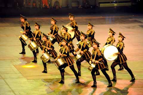 Grazy Drummers Union - Musikparade - Messehalle Erfurt 2018