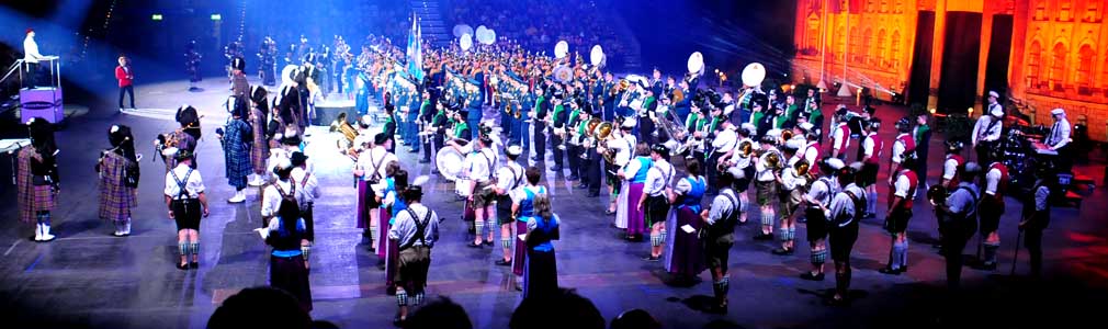 Abschlussparade Musikparade 2019, Messehalle Erfurt