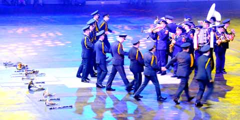 Repräsentationsorchester Moldawien - Musikparade - Messehalle Erfurt 2018