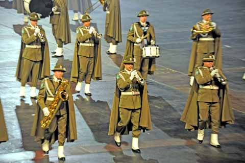 Orchester Polnischer Grenzschutz - Musikparade - Messehalle Erfurt 2018