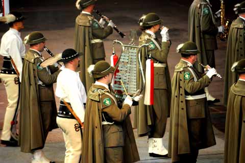 Orchester Polnischer Grenzschutz - Musikparade - Messehalle Erfurt 2018