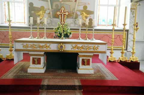 Altar - Sankt Wigberti Kirche in Werningshausen